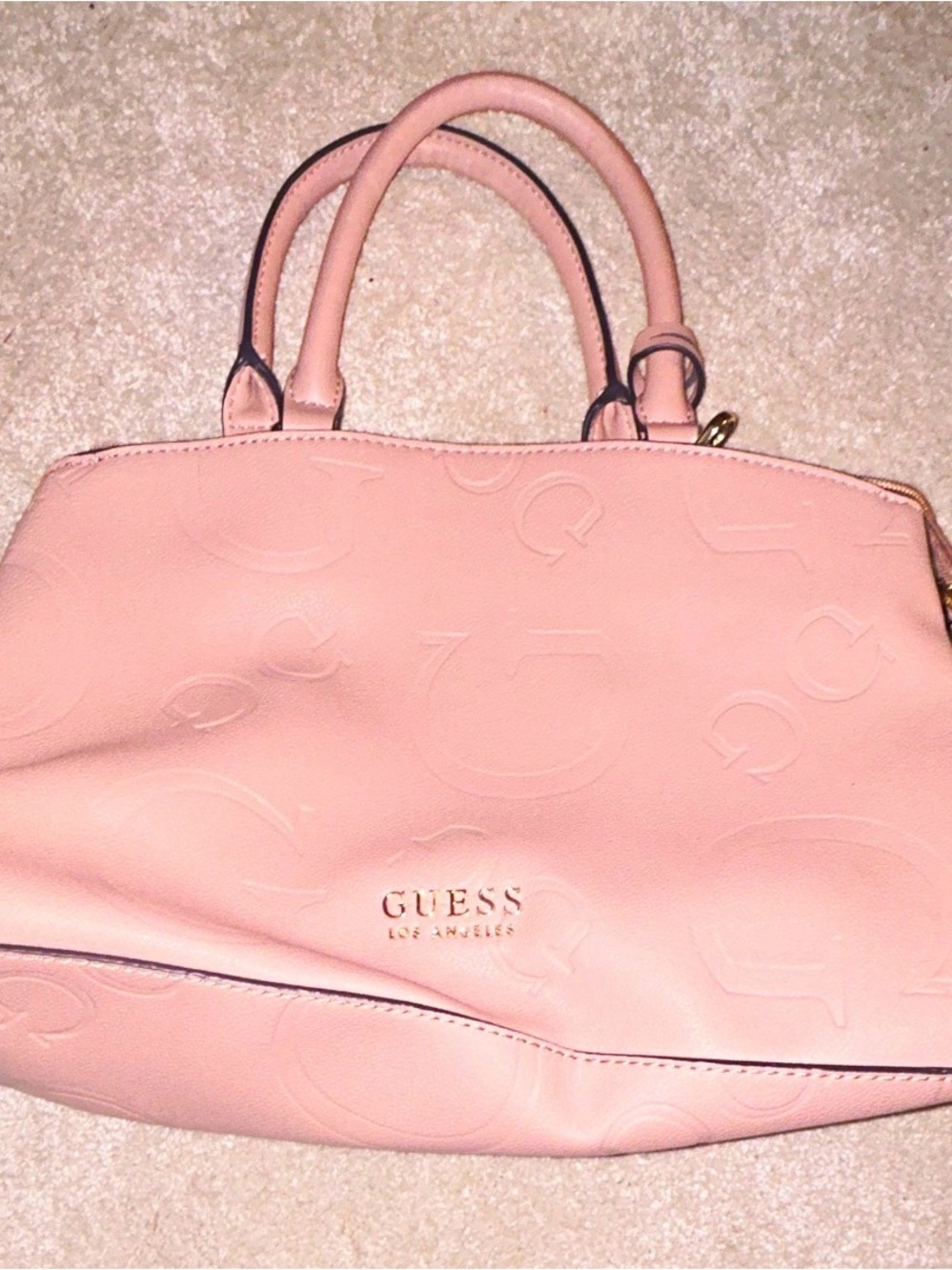 GUESS Blush Pink Embossed Leather purse